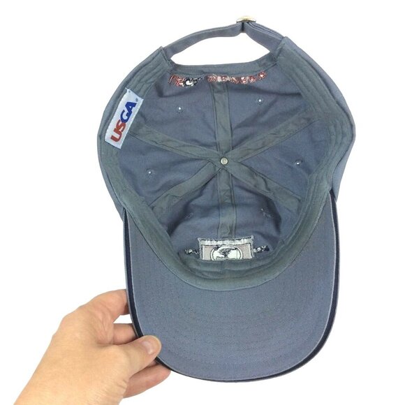 USGA Member US Open 2010 Pebble Beach Gray Adjustable Hat Cap - Picture 5 of 6